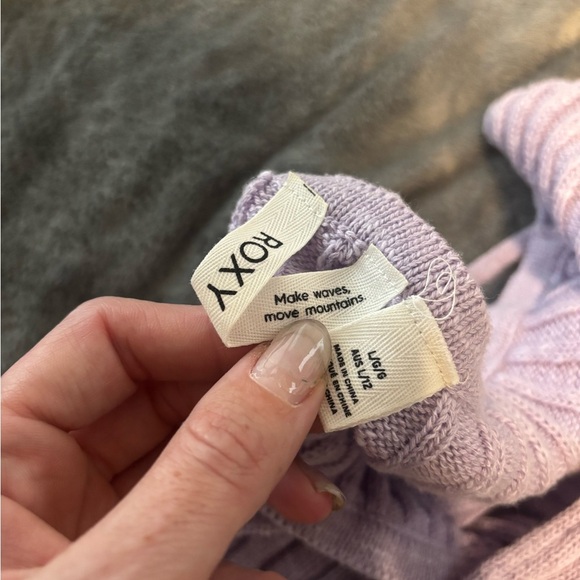 Lavender Ribbed Knit Tank Top - Picture 3 of 3